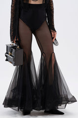 IT ONLY GETS BETTER MESH FLARE LEGGING