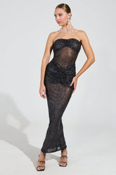 GONE VIRAL SHEER MAXI DRESS