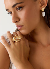 Blush Horizon Ring - Gold