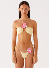 Camira Bikini Top - Yellow