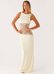 Lucinda Maxi Dress - Yellow