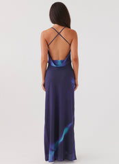 Astra Maxi Dress - Cyber Rose