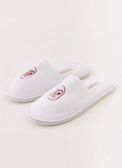 Peppermayo Branded Slippers - White