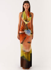 Raellia Maxi Dress - Moody Floral