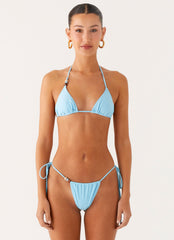 Ryland Bead Bikini Top - Turquoise