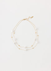 Serena Pearl Necklace - Pearl/Gold