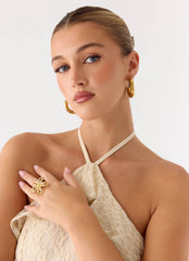 Sunpetal Ring - Gold