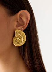 Tidebound Earrings - Gold
