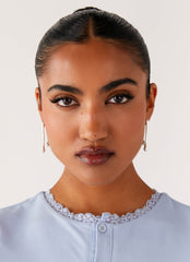 Titus Earrings - Silver