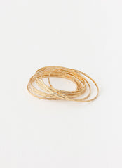 Trinket Bangles - Gold