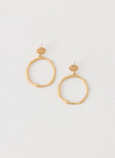Tropicana Spritz Earings - Gold