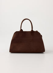 Twilight Drift Faux Suede Bag - Espresso