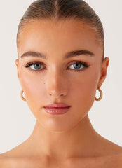 Violet Earrings - Gold