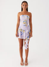 Viviana Mini Dress - Lavender