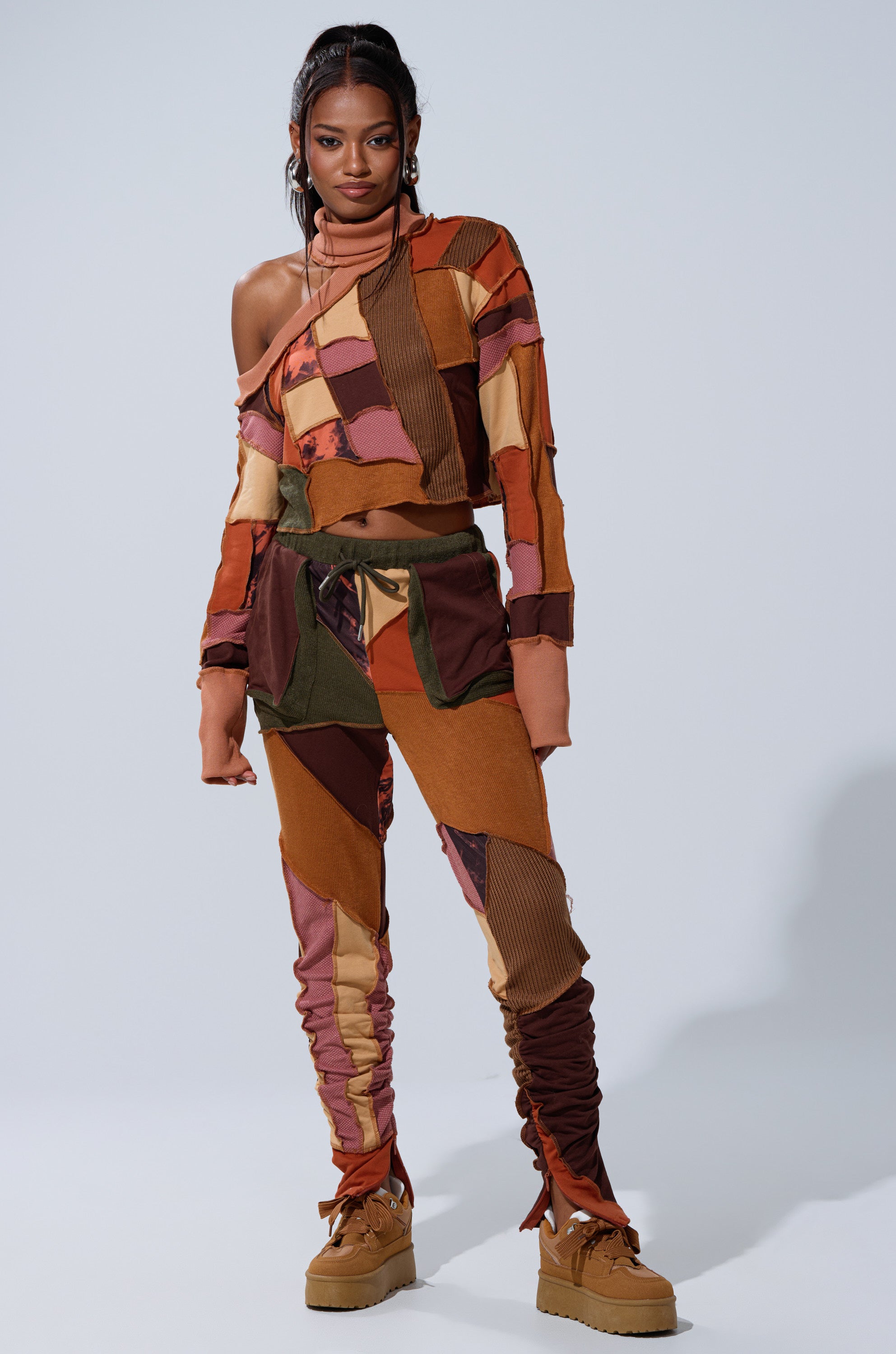 CATCH FEELINGS PATCHWORK LEGGING