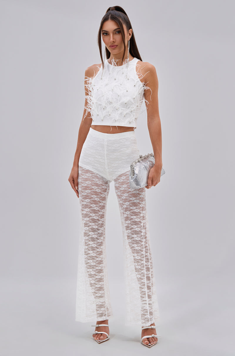 BIRDS OF A FEATHER SLEEVELESS TOP