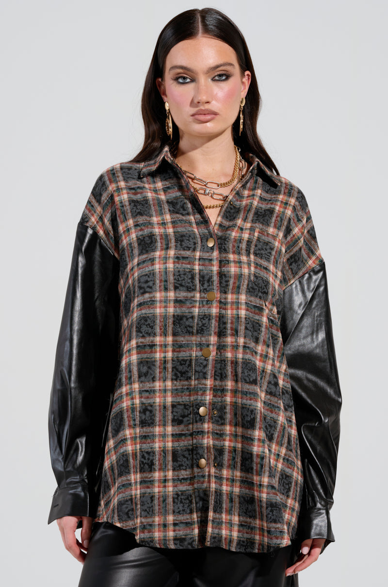 LANA BUTTON DOWN MULTI FUNCTION BLOUSE