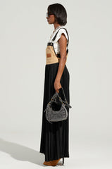 FOR THE STREETS OVERALL MAXI DRESS