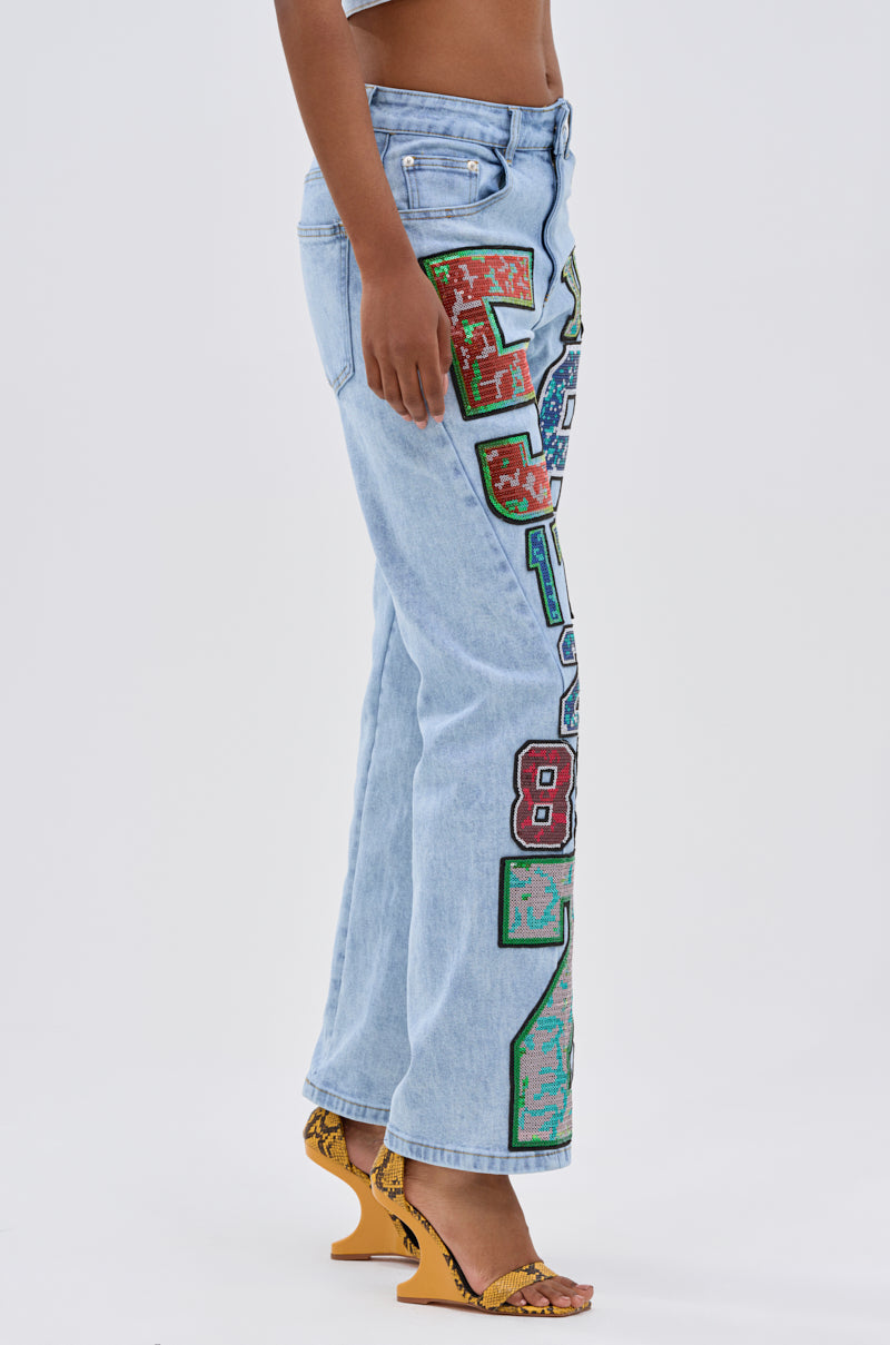 CHAMPION GRAPHIC DENIM PANT