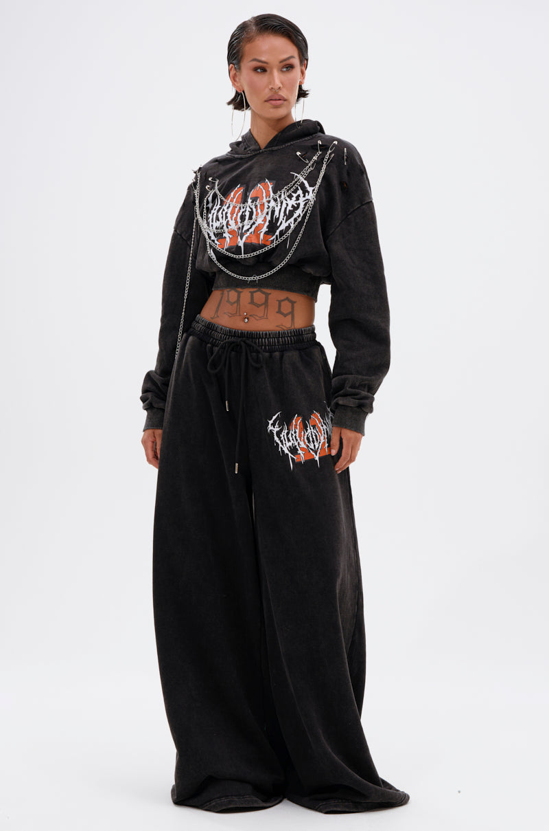 LUCKY ELEVEN WIDE LEG JOGGER