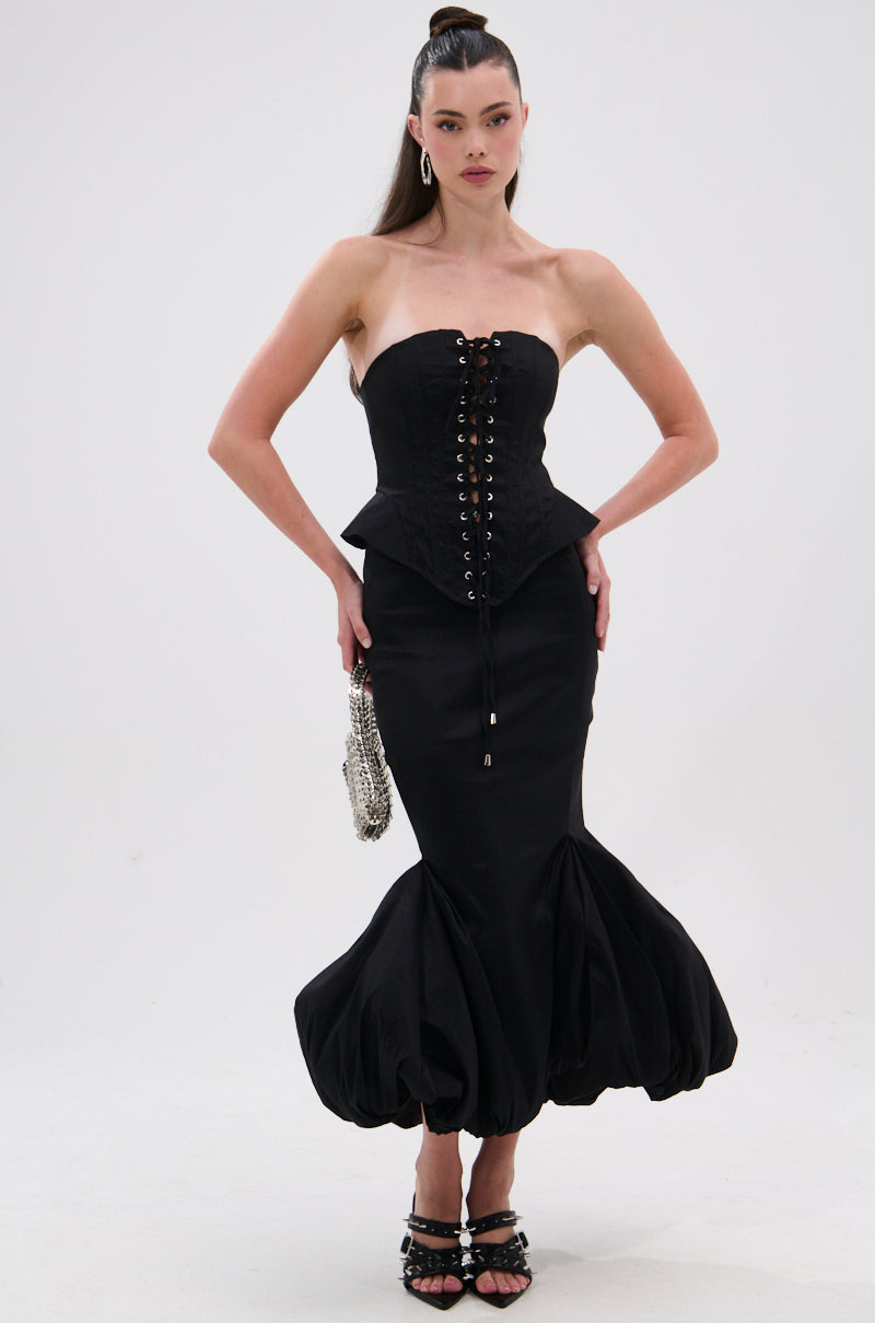 LADY LUX PEPLUM CORSET