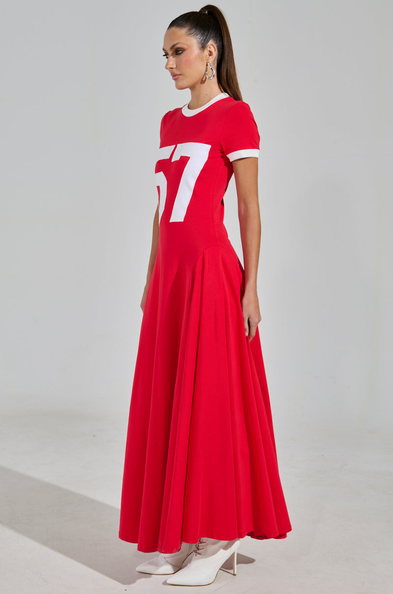 COOLEST IN THE ROOM JERSEY MAXI DRESS