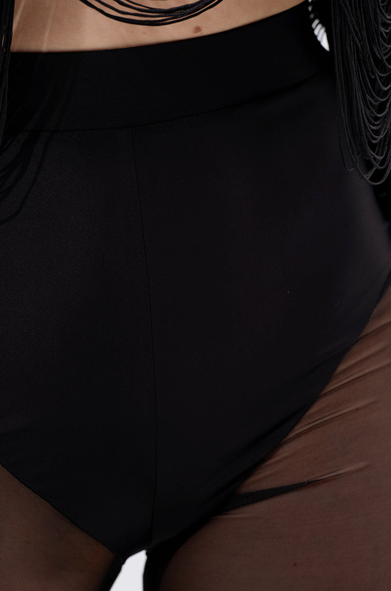 IT ONLY GETS BETTER MESH FLARE LEGGING