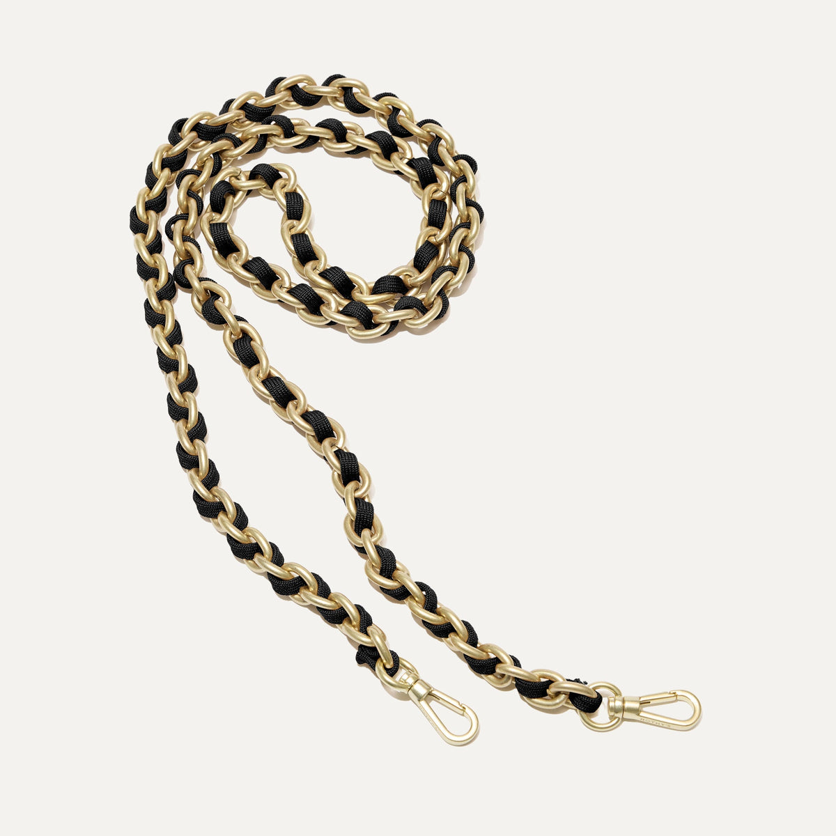 The Crossbody Strap - Black Chain