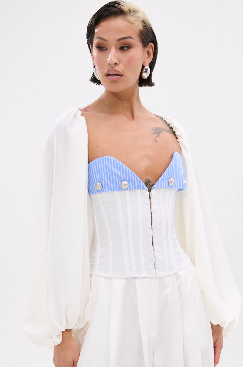 COVER UP CHIFFON SHRUG