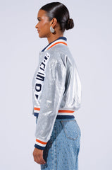 MIND GAMES EMBELLISHED BOMBER