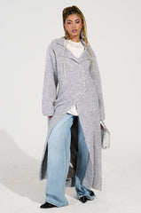 RELAXED FIT GLITTER TRENCH