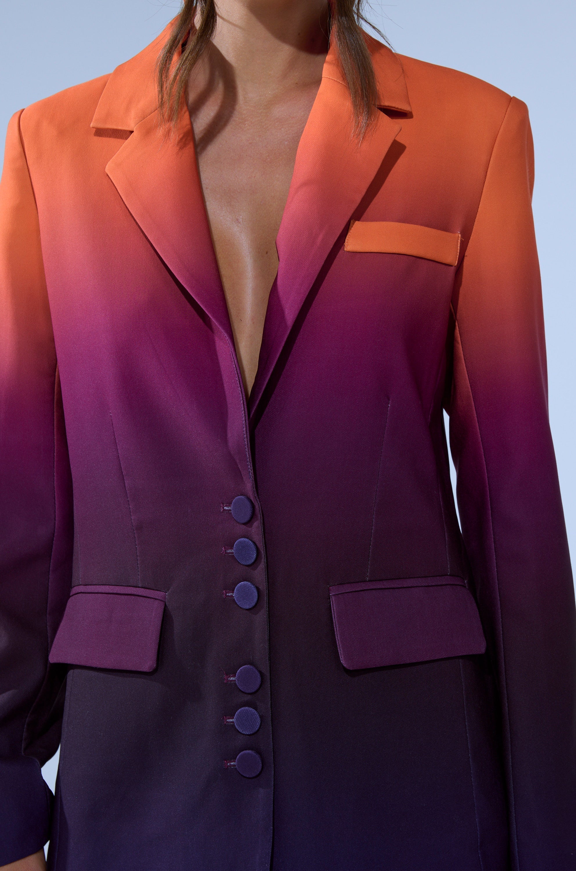 RISE AND SHINE OMBRE BLAZER