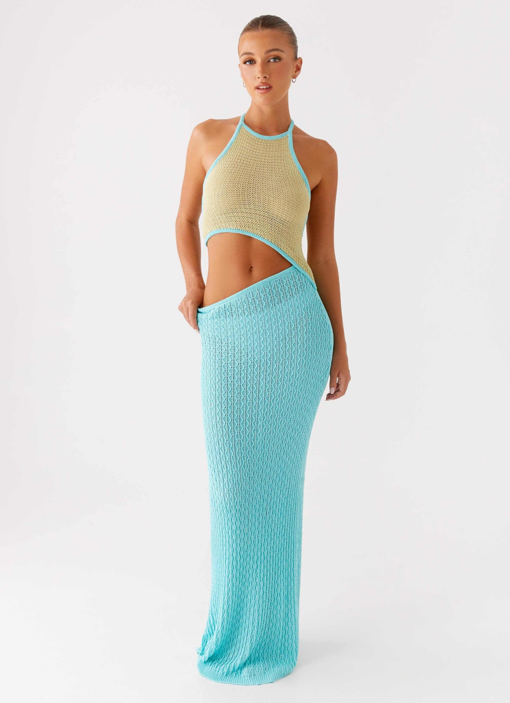 Alexia Knit Maxi Dress - Multi