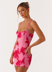 Alivia Micro Mini Dress - Pink