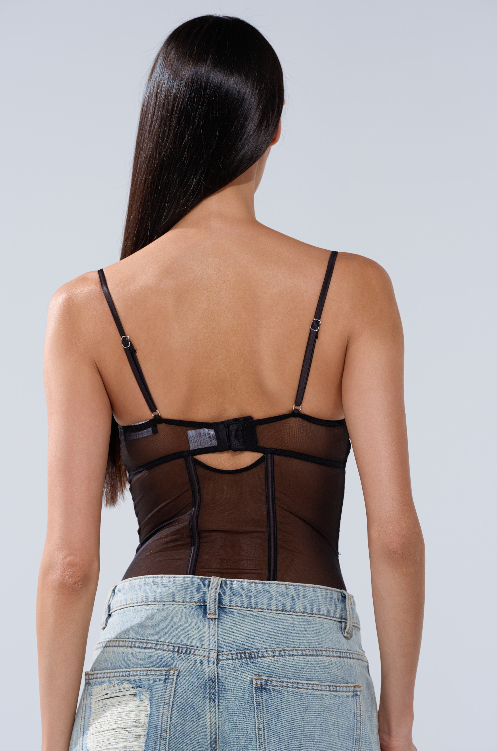 GOT YOUR ATTENTION LACE BODYSUIT