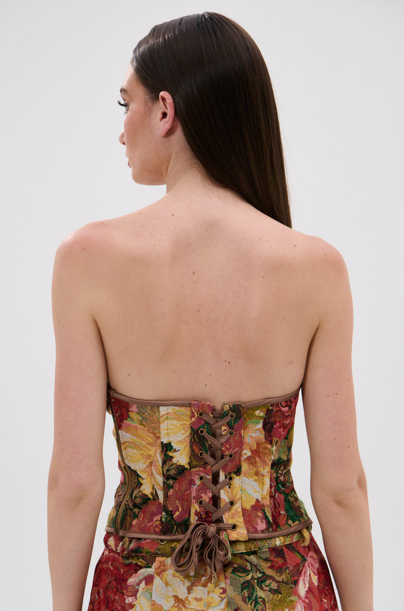 LILY BROCADE CORSET