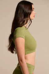 PAXTON SEXY CROPPED T SHIRT