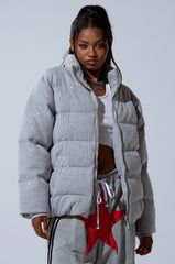 HOUDINI MID RHINESTONE PUFFER