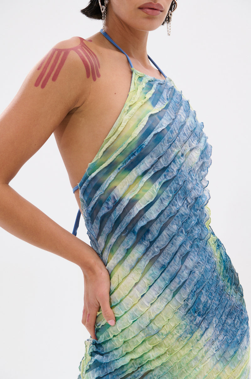 FUN N FLIRTY PRINTED MINI DRESS