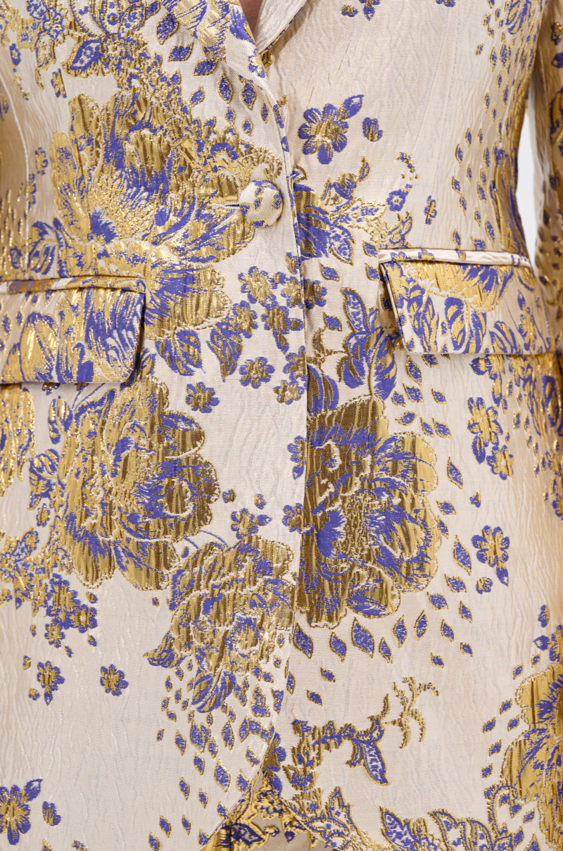 GOLDIE BROCADE BLAZER