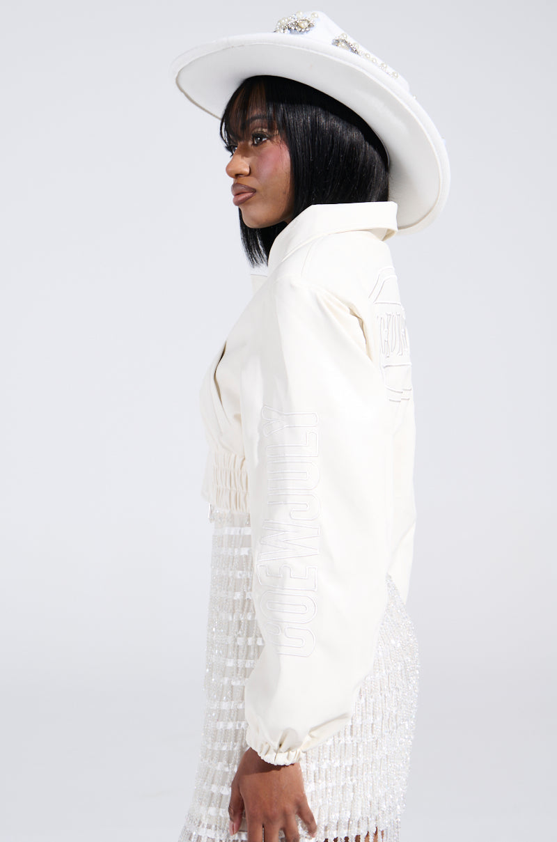 INTO YOU CROPPED MOTO