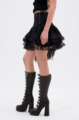 FOREVER AND ALWAYS MINI SKIRT