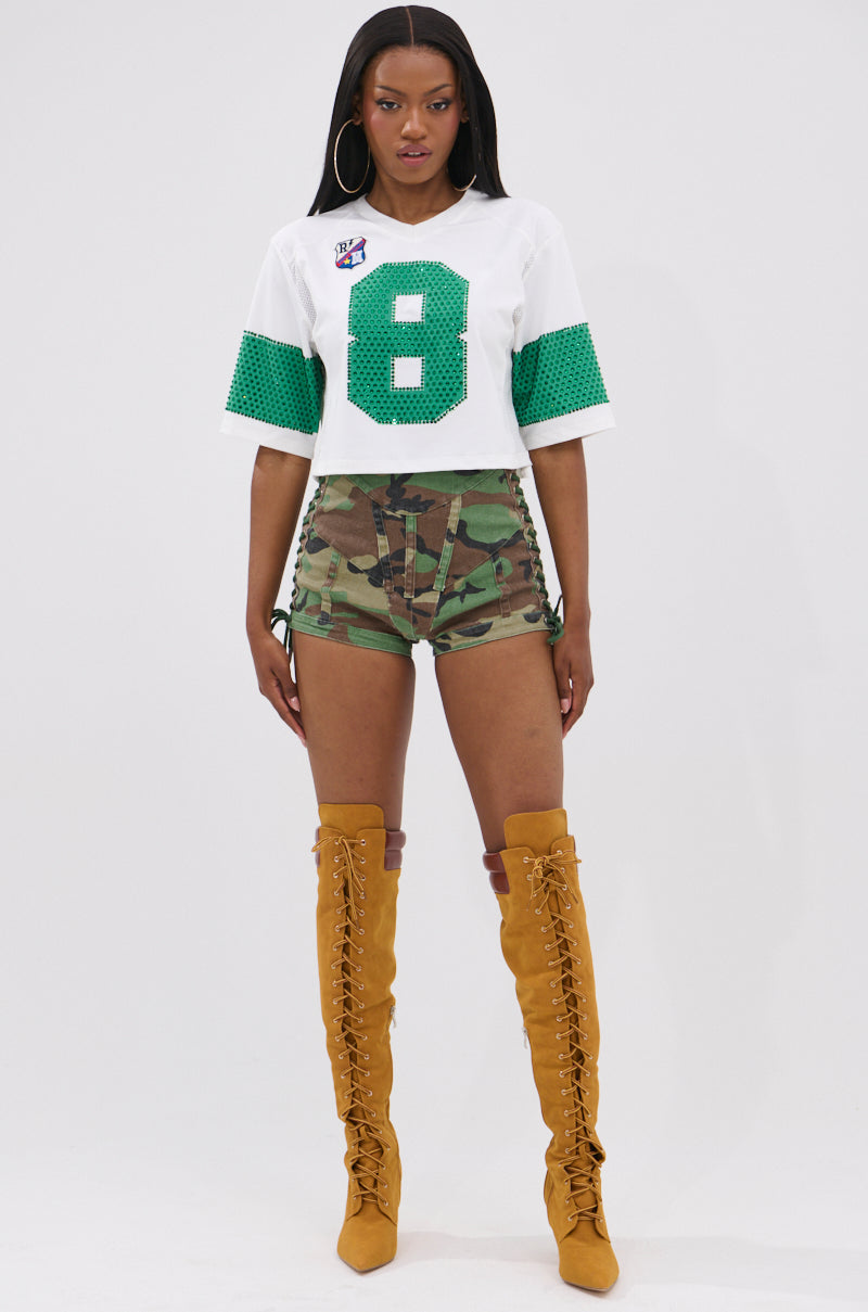 I MEAN BUSINESS CAMO SHORT