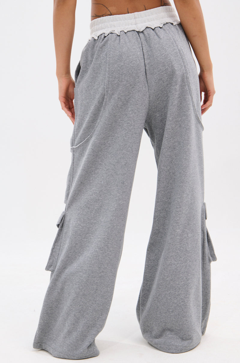 MAKING MOVES WIDE LEG JOGGER