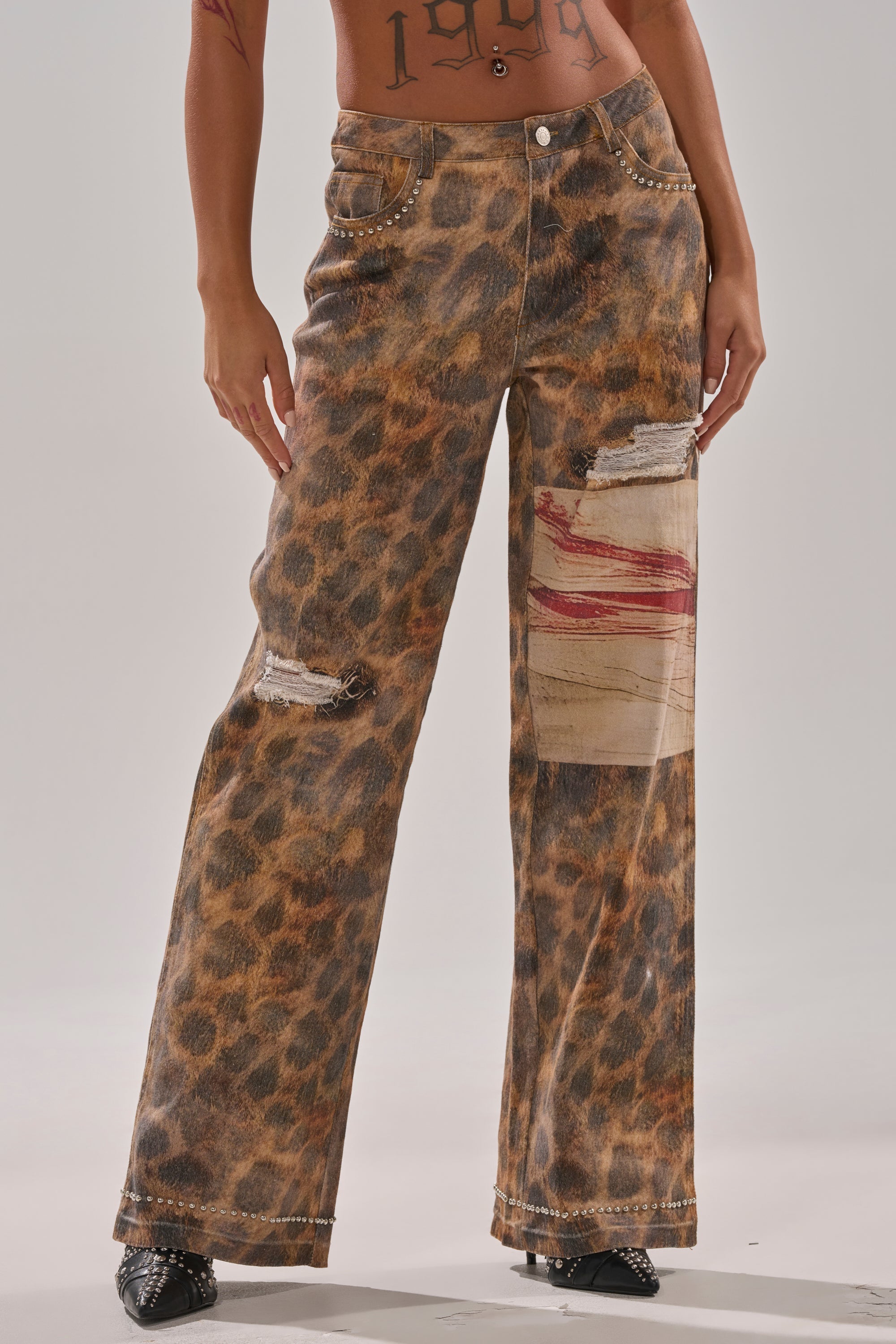 BACK OF MY MIND WIDE LEG DENIM
