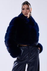 KEIKO FAUX FUR COAT