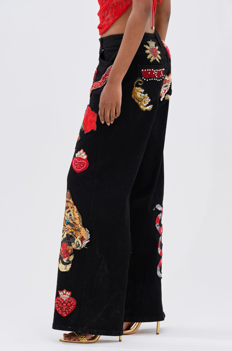 FIERCE DENIM PANT