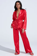 HOLD ONTO ME TIE FRONT BLOUSE
