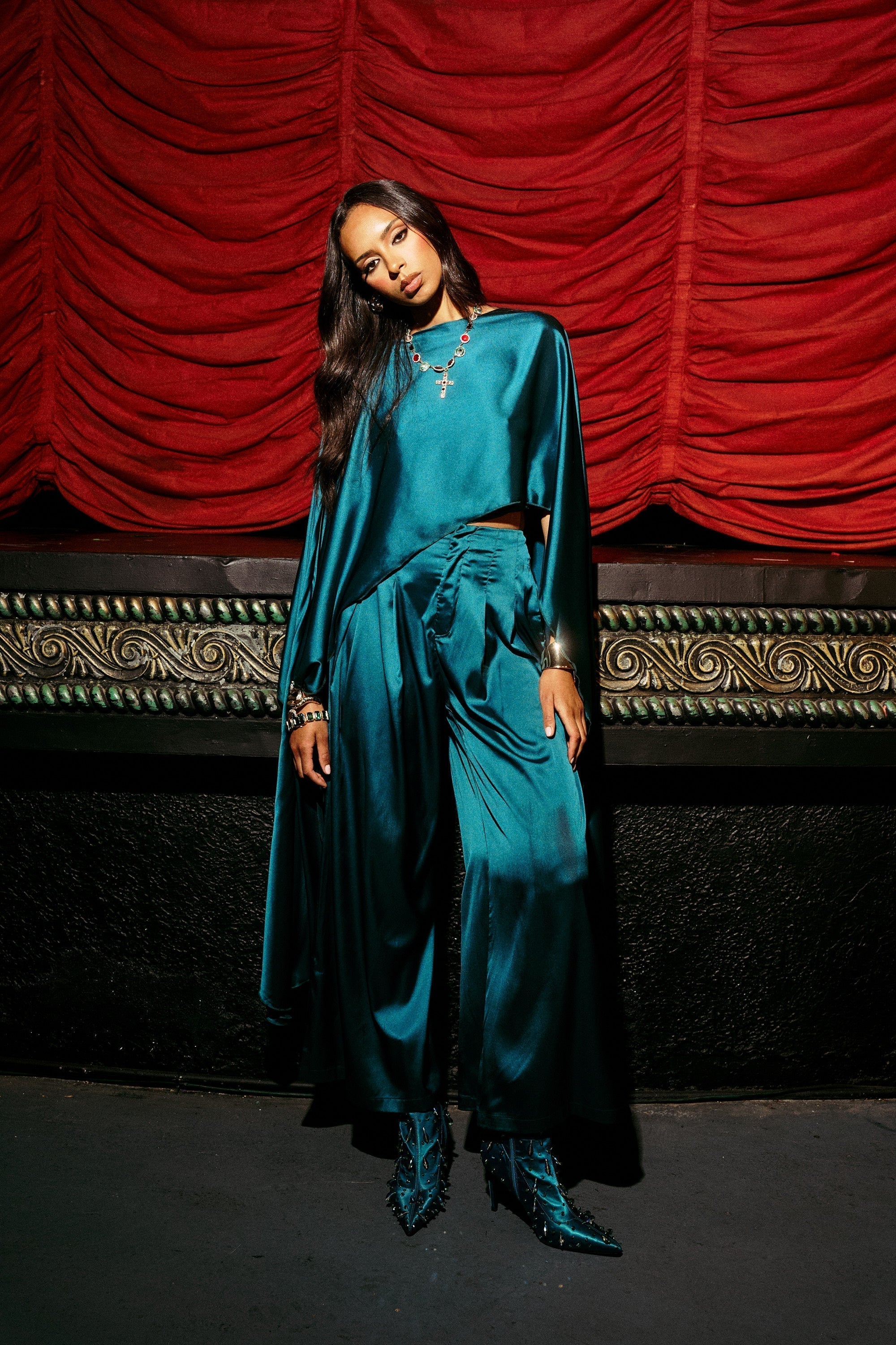 GIRLS FOR LIFE EMERALD BLOUSE