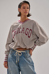 CHICAGO V-NECK SWEATSHIRT